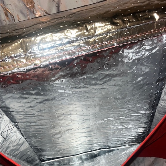 Door Dash Red Tote Bag Set - Picture 2 of 4